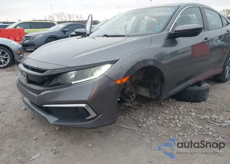 2019 Honda Civic Lx z USA, uszkodzony, nr VIN 19XFC2F61KE007610